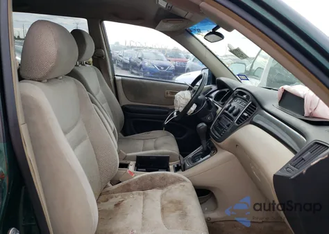 2002 Toyota Highlander Limited из США, поврежденный, VIN JTEGF21A520040346